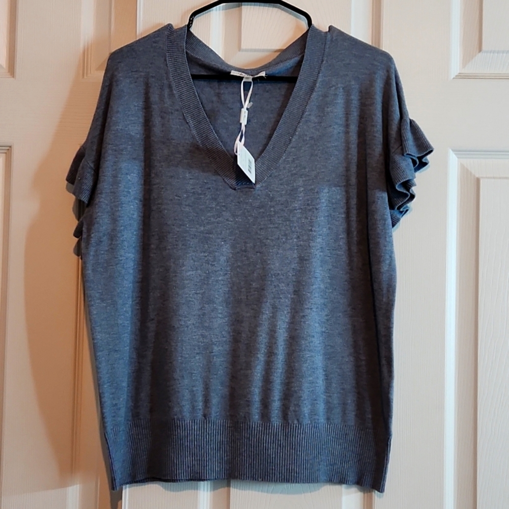 Light blue blouse